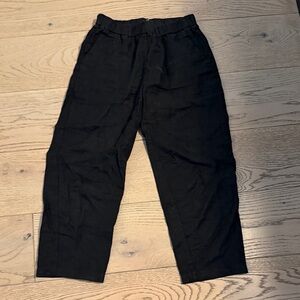 Quince Black Jogger Pants